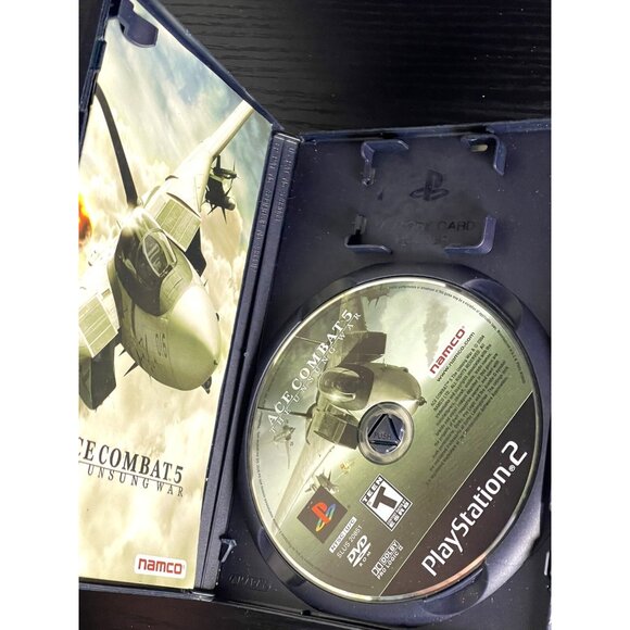 Ace Combat 5: The Unsung War PS2 Video Game Complete W/ Manual - Picture 3 of 4